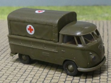 1/87 Brekina # 0660 VW T1 Militär Rotes Kreuz, Pritsche/Plane